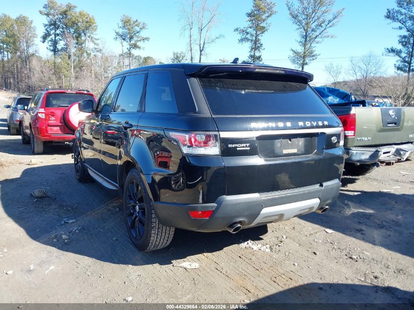 2016 Land Rover Range Rover Sport 3.0L V6 Supercharged Hse