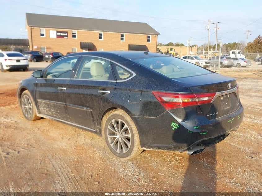 2016 Toyota Avalon Xle Plus