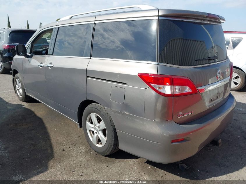 2016 Nissan Quest Platinum/S/Sl/Sv