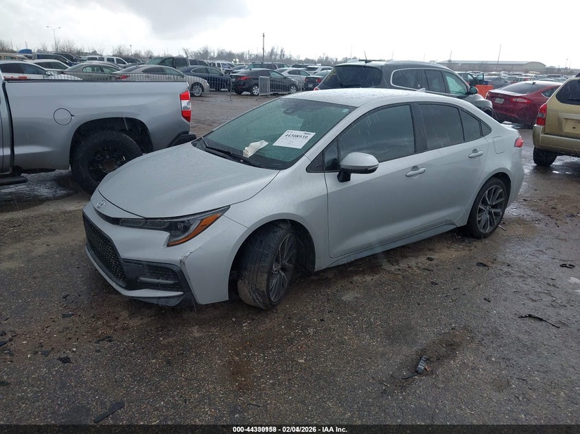 VIN 5YFS4MCE1MP085745 2021 TOYOTA COROLLA SE