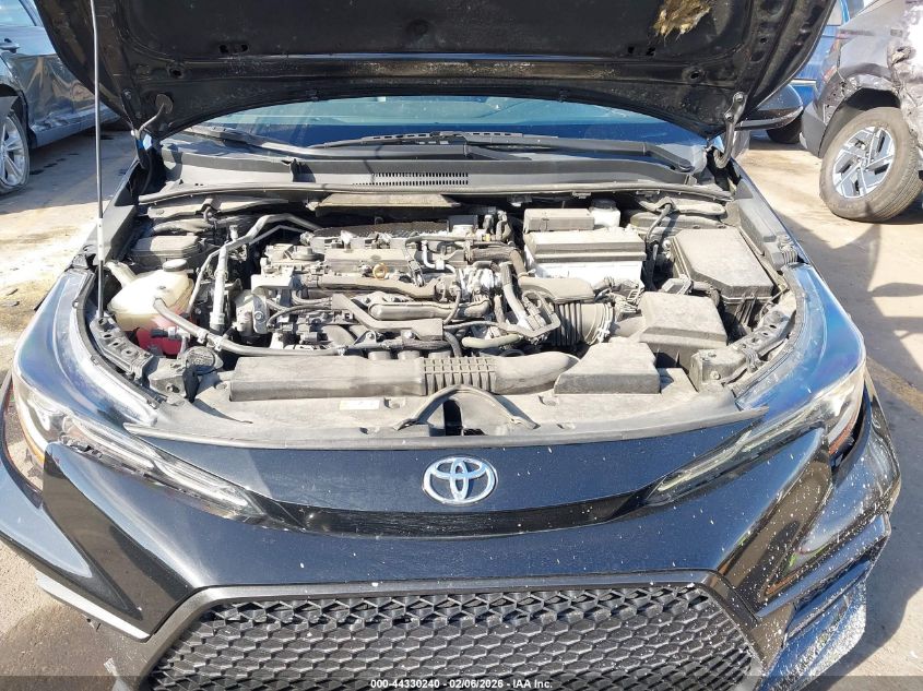 2022 Toyota Corolla Xse VIN: 5YFT4MCE7NP101243 Lot: 44330240