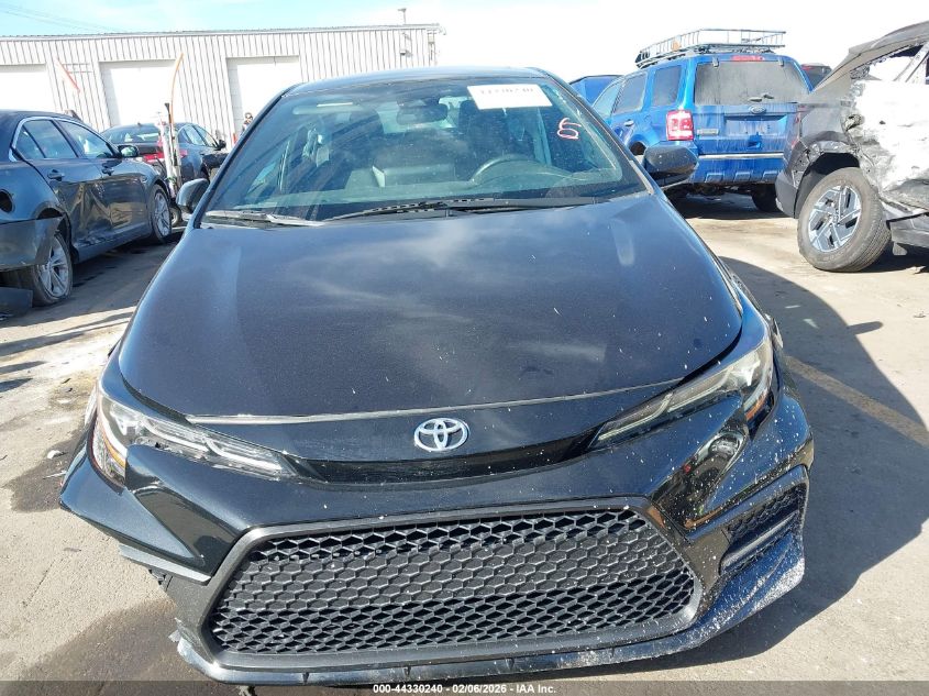 2022 Toyota Corolla Xse VIN: 5YFT4MCE7NP101243 Lot: 44330240