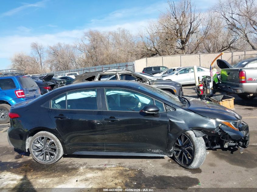 2022 Toyota Corolla Xse VIN: 5YFT4MCE7NP101243 Lot: 44330240