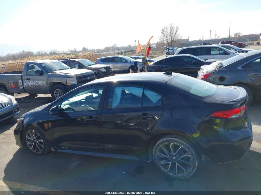 2022 Toyota Corolla Xse VIN: 5YFT4MCE7NP101243 Lot: 44330240