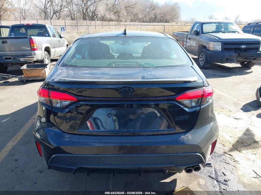 2022 Toyota Corolla Xse VIN: 5YFT4MCE7NP101243 Lot: 44330240