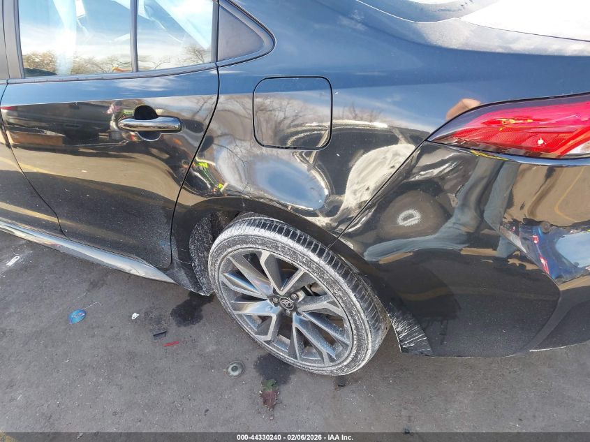 2022 Toyota Corolla Xse VIN: 5YFT4MCE7NP101243 Lot: 44330240