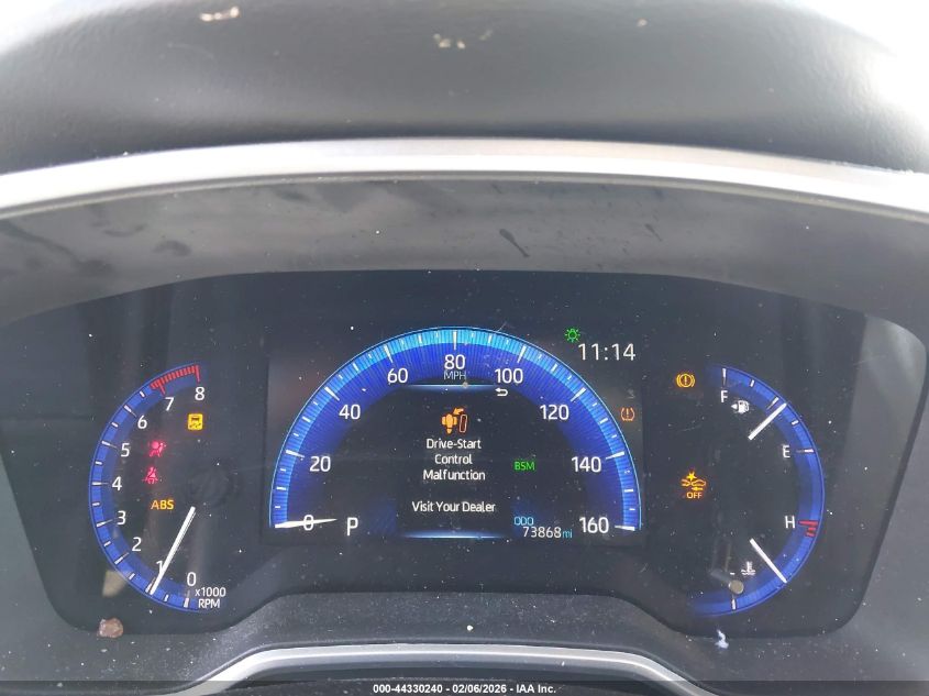 2022 Toyota Corolla Xse VIN: 5YFT4MCE7NP101243 Lot: 44330240