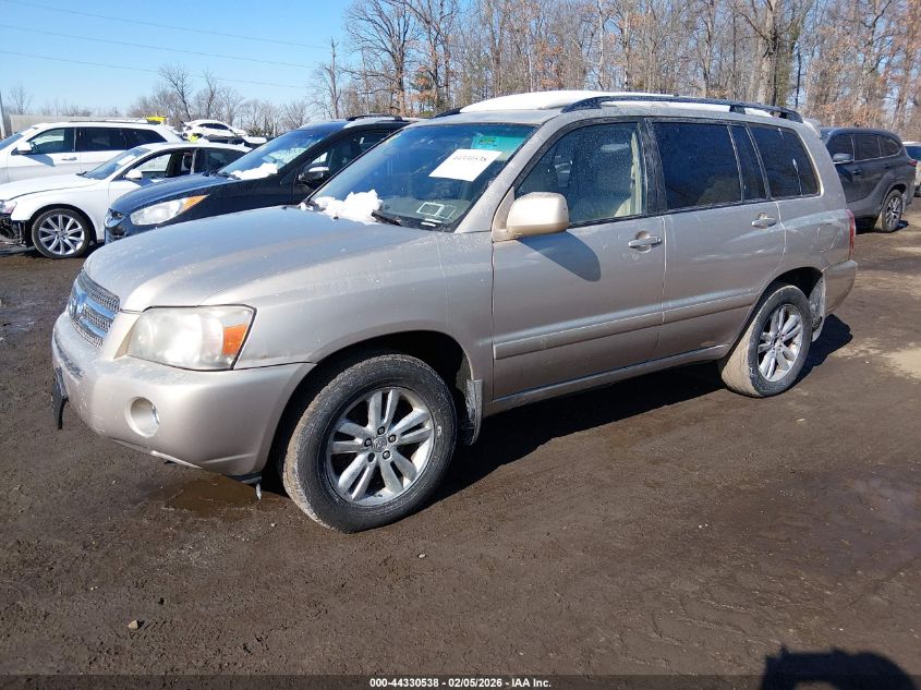 2006 Toyota Highlander Hybrid V6
