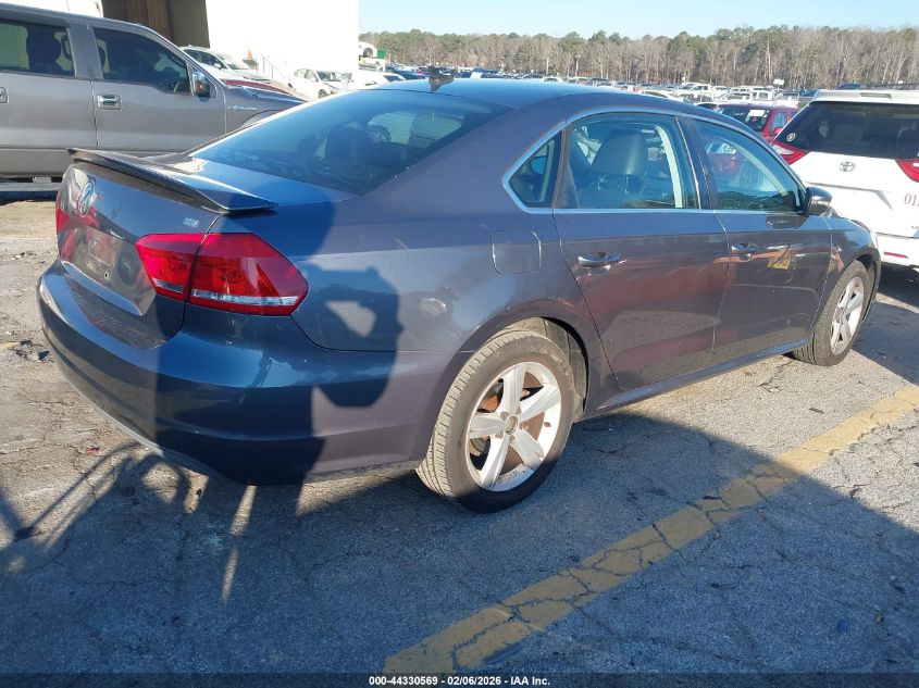 2012 Volkswagen Passat 2.5L Se