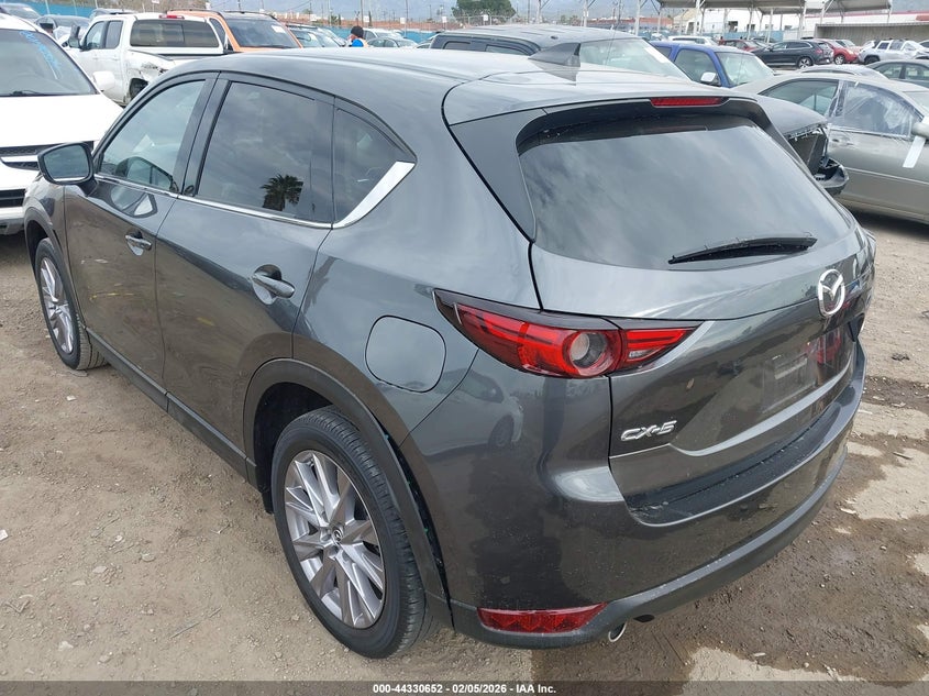 Vin: jm3kfadm2k1556213, lot: 44827081, mazda cx-5 grand touring 20193