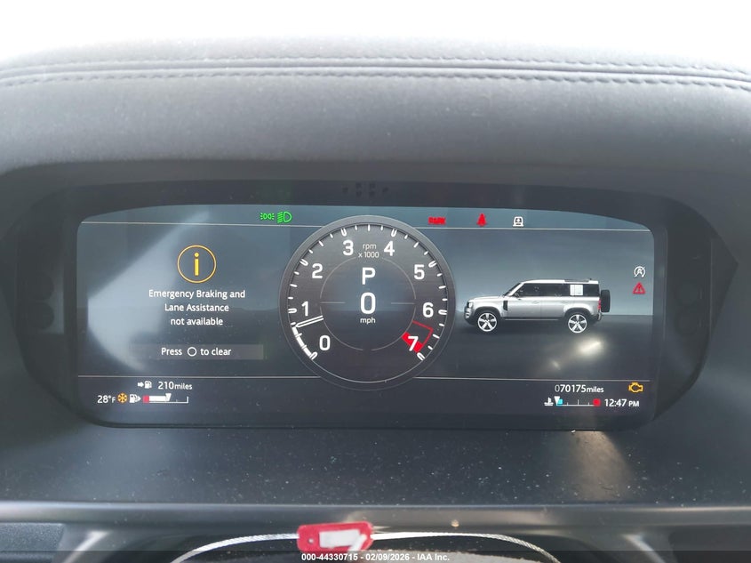 2021 Land Rover Defender 110 X-Dynamic Se VIN: SALE2ERU7M2037696 Lot: 44330715