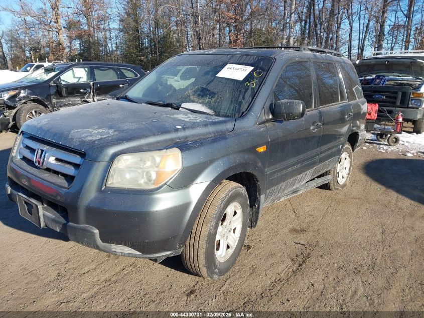 2006 Hond Pilot Lx Automatic 4 Lx