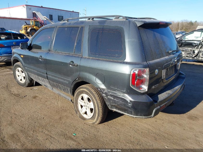 2006 Hond Pilot Lx Automatic 4 Lx