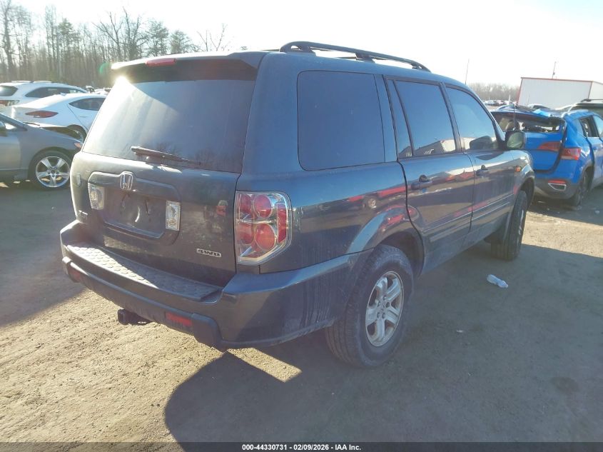 2006 Hond Pilot Lx Automatic 4 Lx