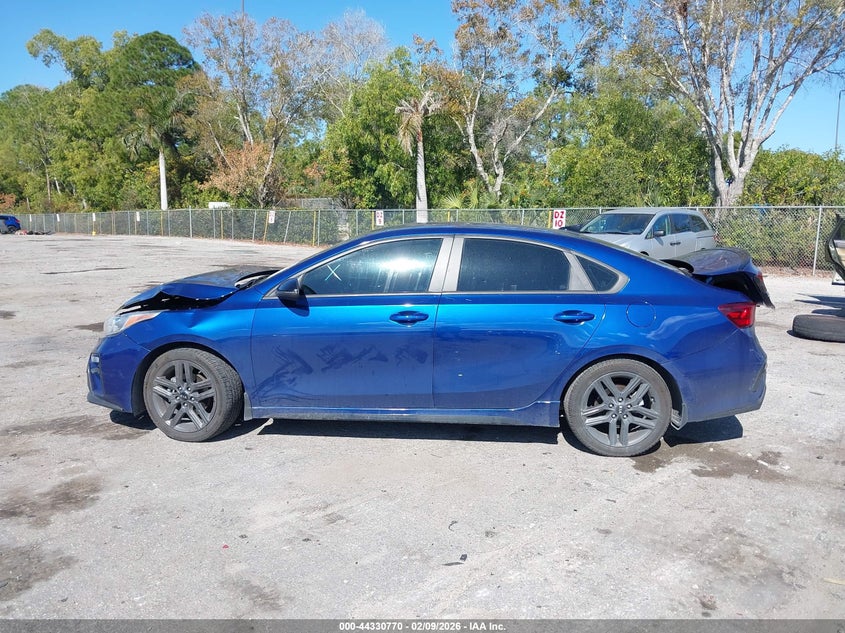 2021 Kia Forte Gt-Line VIN: 3KPF34AD4ME397140 Lot: 44330770