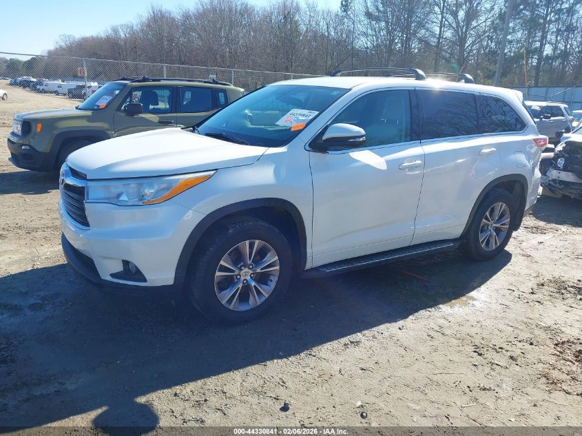 2014 Toyota Highlander Le Plus V6