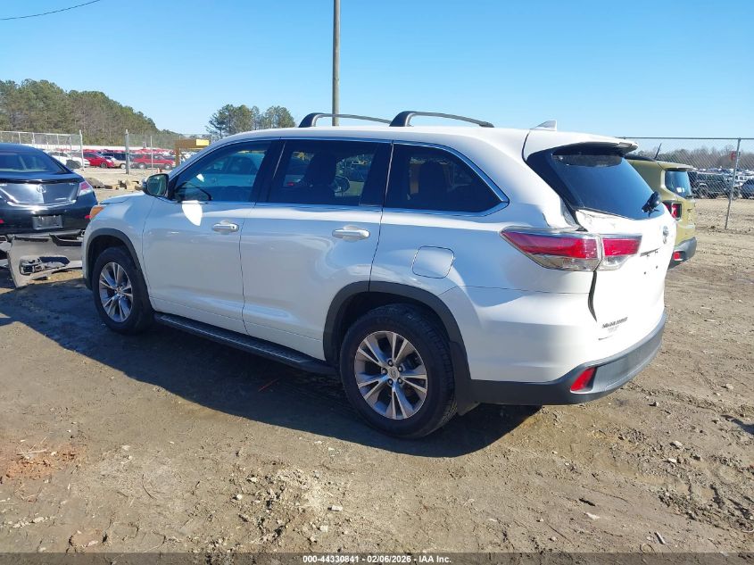 2014 Toyota Highlander Le Plus V6