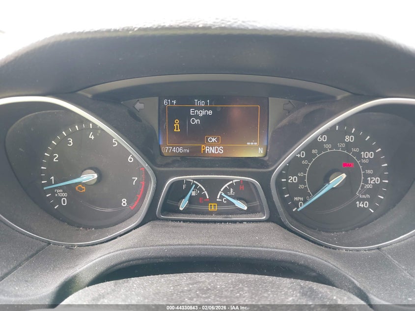 VIN 1FADP3N2XHL348963 2017 FORD FOCUS TITANIUM