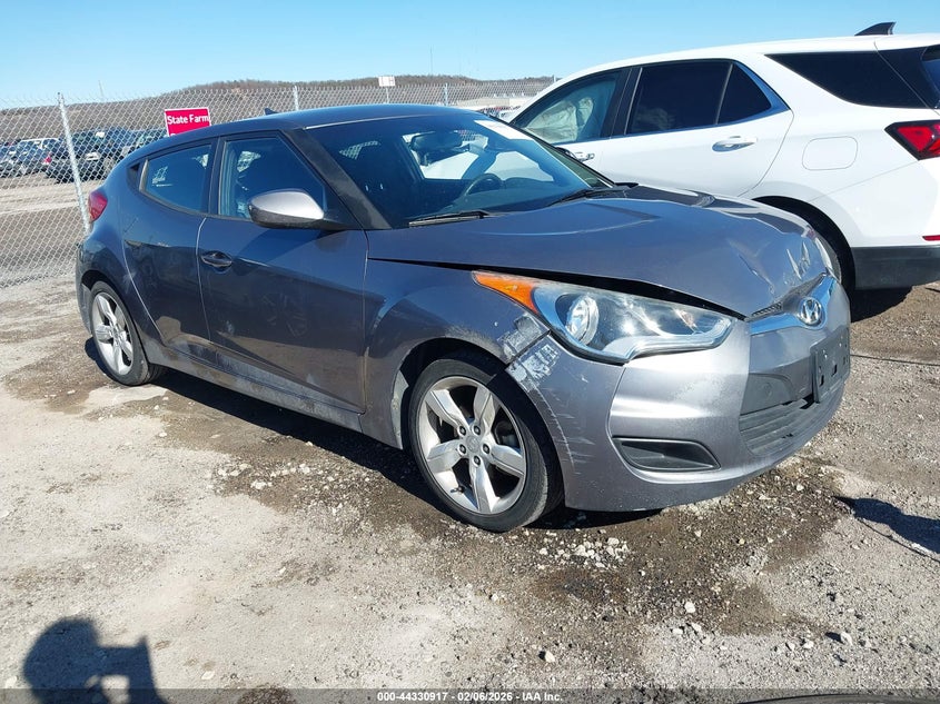 2014 HYUNDAI VELOSTER BASE W/BLACK