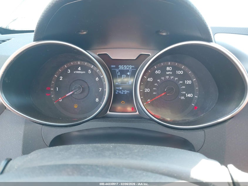 2014 Hyundai Veloster Base W/Black VIN: KMHTC6AD8EU186522 Lot: 44330917