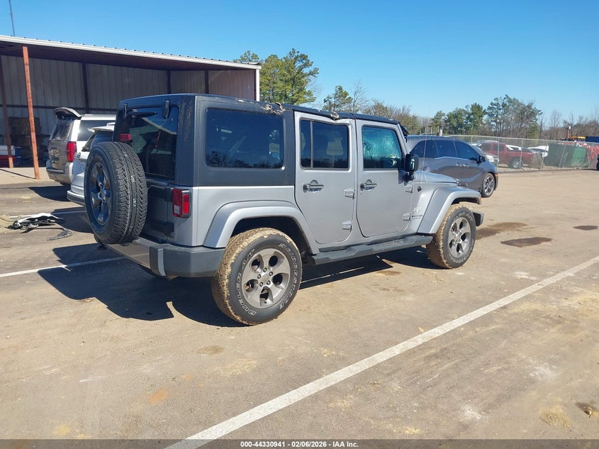 2018 Jeep Wrangler Jk Unlimited Sahara 4X4