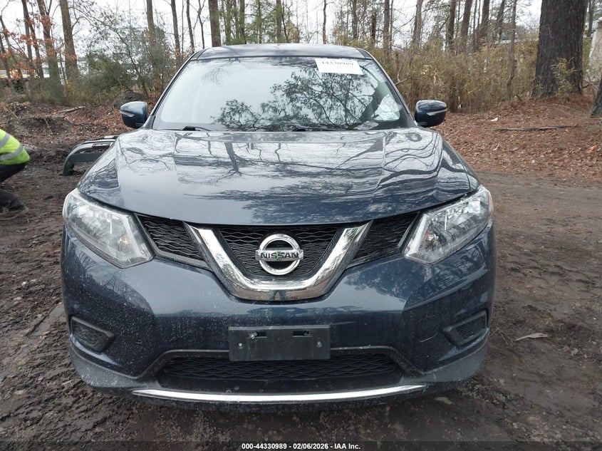 2015 Nissan Rogue S VIN: KNMAT2MV9FP549046 Lot: 44330989