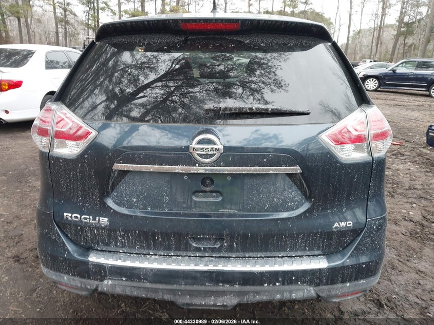 2015 Nissan Rogue S VIN: KNMAT2MV9FP549046 Lot: 44330989