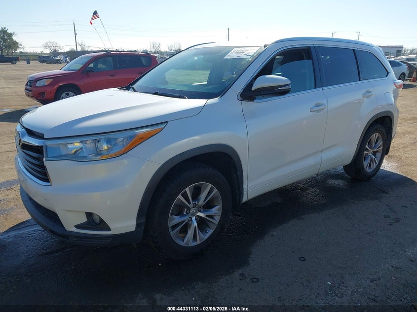 2015 Toyota Highlander Xle V6