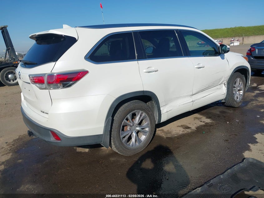 2015 Toyota Highlander Xle V6