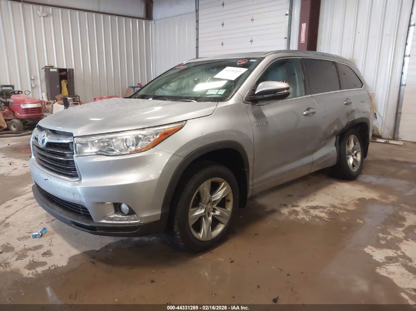 2015 Toyota Highlander Hybrid Limited