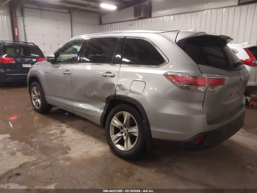 2015 Toyota Highlander Hybrid Limited
