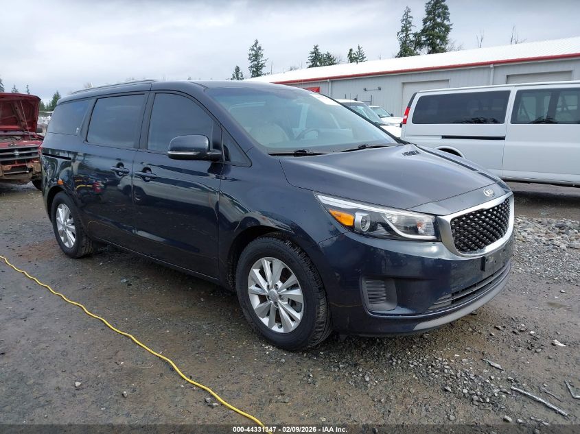 2016 Kia Sedona Lx
