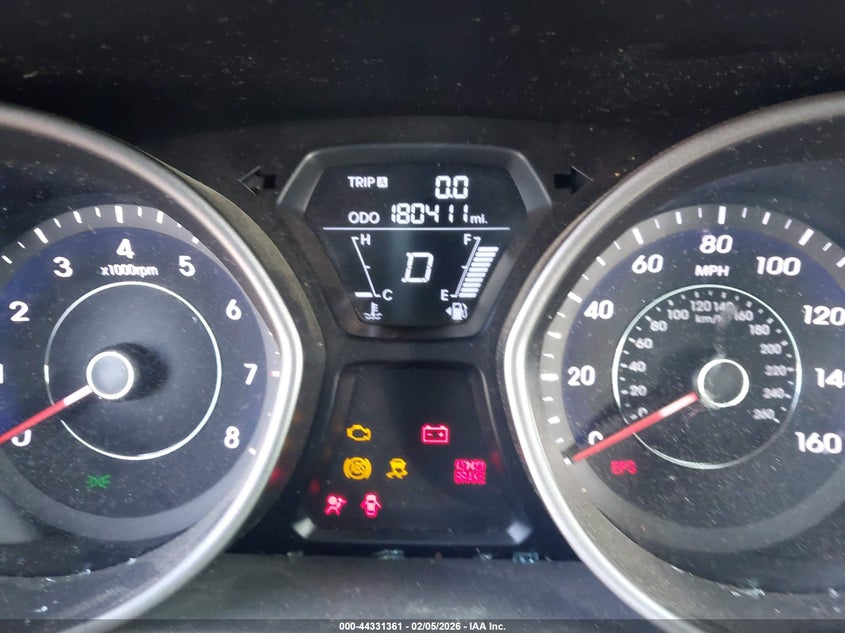 2013 HYUNDAI ELANTRA auction photo 7