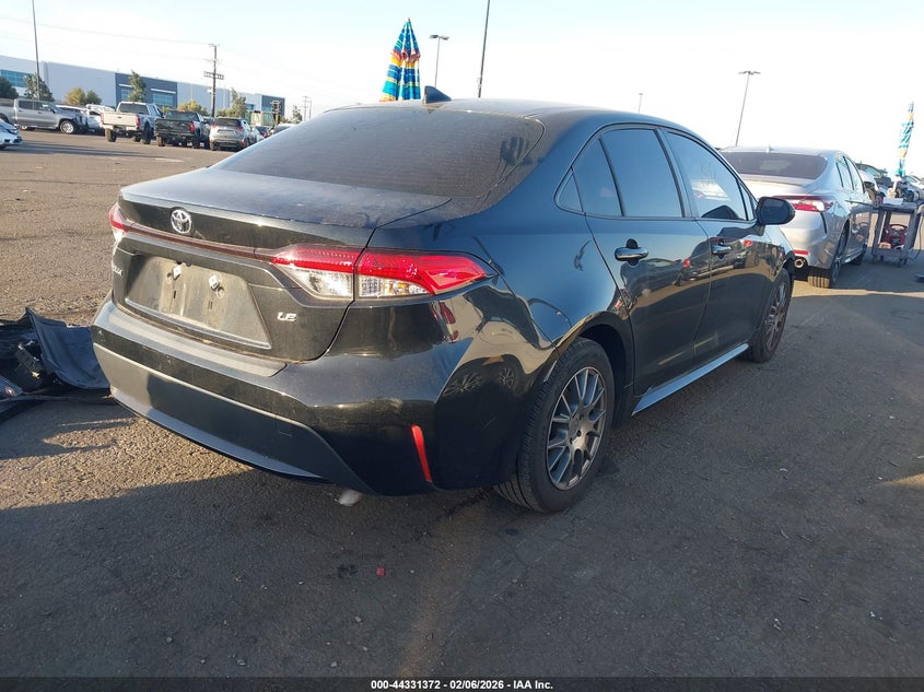 VIN JTDEPRAE6LJ105625 2020 TOYOTA COROLLA LE