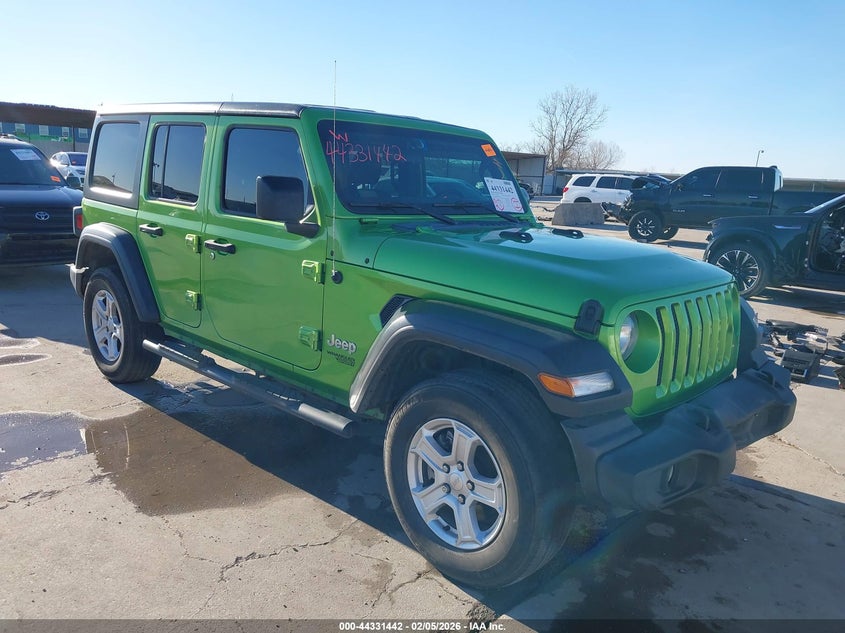 2018 Jeep Wrangler Unlimited Sport S 4X4