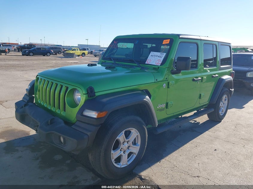 2018 Jeep Wrangler Unlimited Sport S 4X4