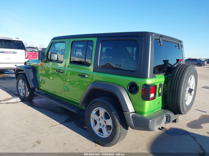 2018 Jeep Wrangler Unlimited Sport S 4X4