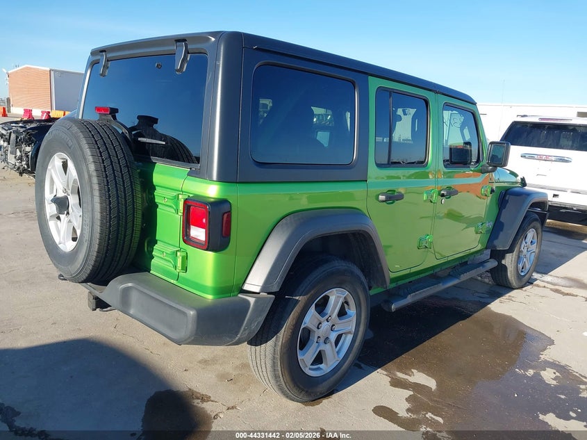 2018 Jeep Wrangler Unlimited Sport S 4X4