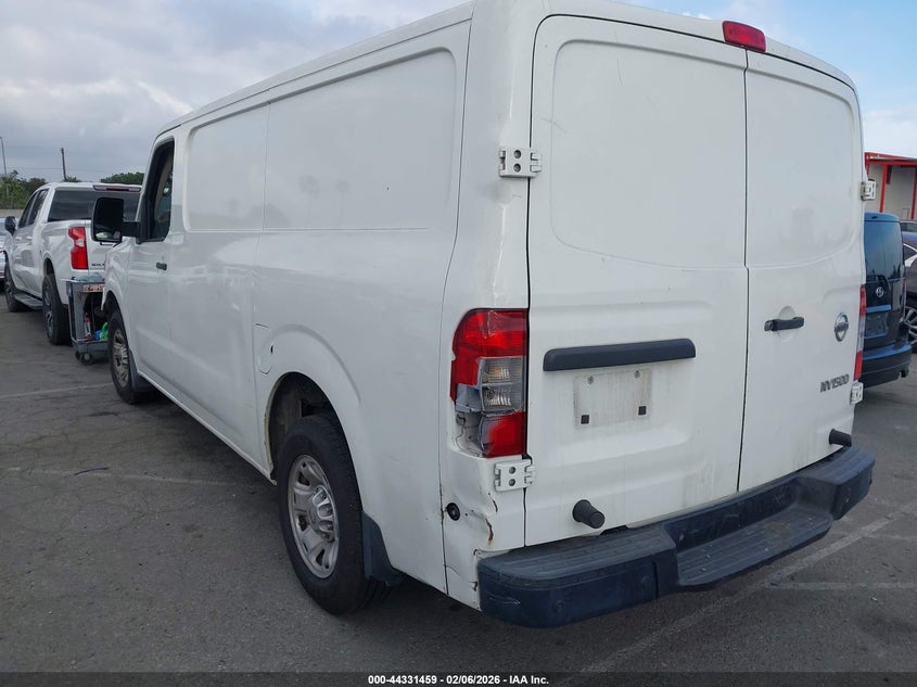 2016 Nissan Nv Cargo Nv1500 Sv V6