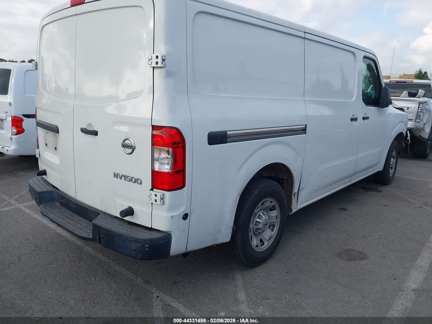 2016 Nissan Nv Cargo Nv1500 Sv V6
