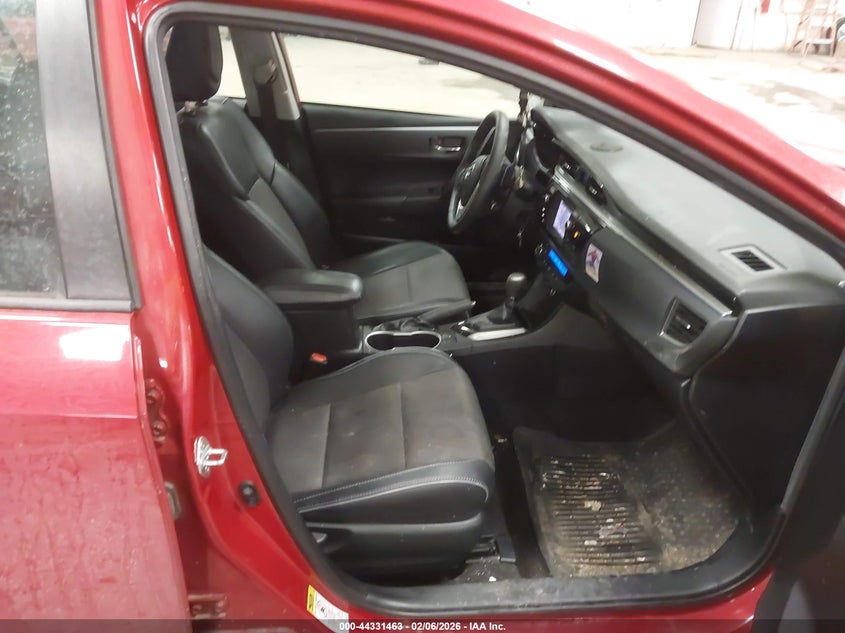 2016 Toyota Corolla L/Le/Le Pls/Prm/S/S Pls