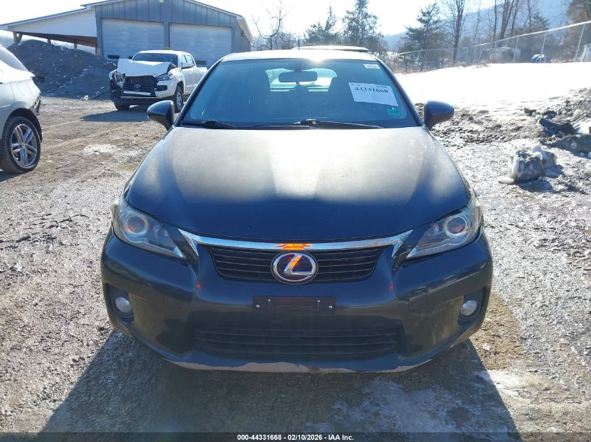 2011 Lexus Ct 200H Premium VIN: JTHKD5BH8B2020998 Lot: 44331668