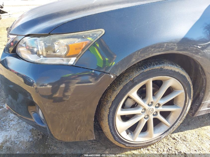 2011 Lexus Ct 200H Premium VIN: JTHKD5BH8B2020998 Lot: 44331668