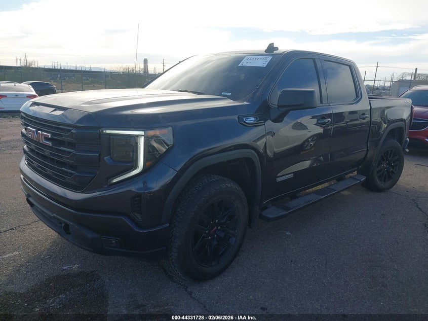2025 GMC Sierra 1500 4Wd Short Box Elevation With 3Sb