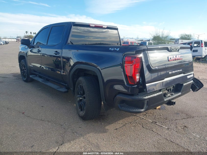 2025 GMC Sierra 1500 4Wd Short Box Elevation With 3Sb
