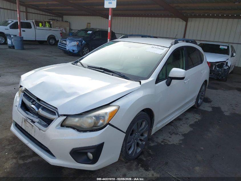 2012 Subaru Impreza 2.0I Sport Limited