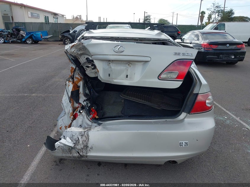 2003 Lexus Es 300 VIN: JTHBF30G330101851 Lot: 44331961