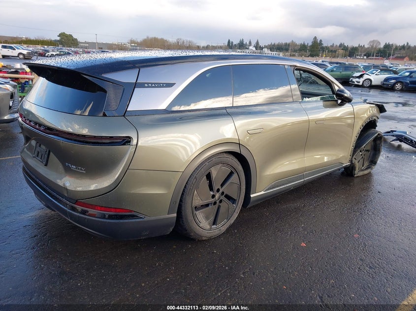 Vin: 7uug1ghjxta018635, lot: 44828542, lucid gravity grand touring 20264