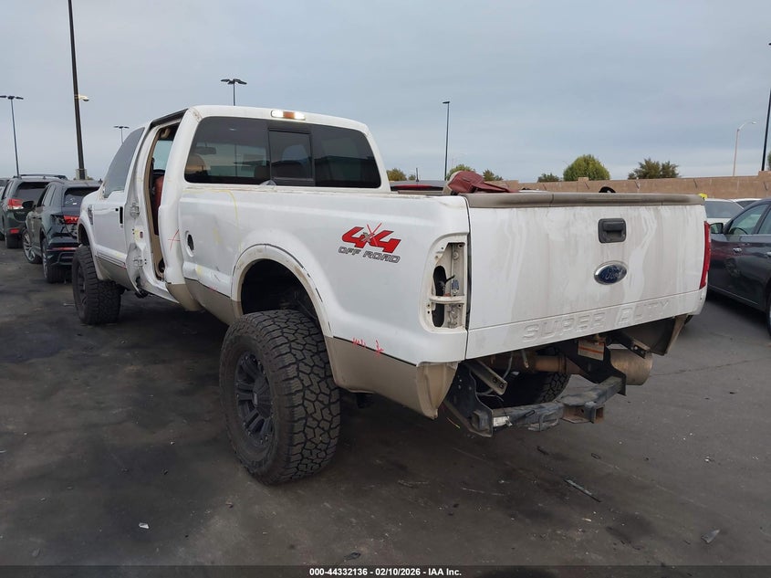2008 Ford F-350 Series Crew Cab Fx4/Harley-Davidson/King Ranch/Lariat/Xl/Xlt