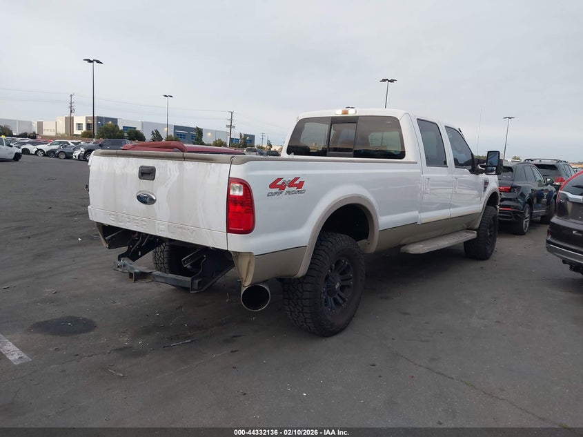 2008 Ford F-350 Series Crew Cab Fx4/Harley-Davidson/King Ranch/Lariat/Xl/Xlt